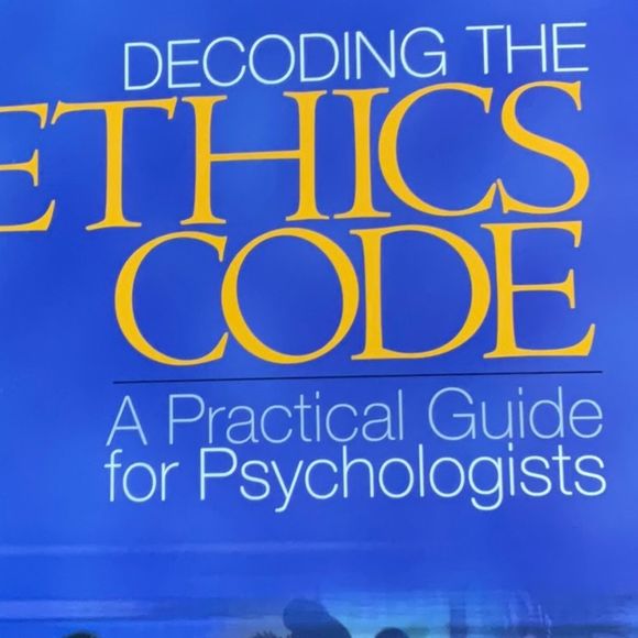 New Decoding the Ethics Code, practical guide for psychologists - Picture 4 of 4